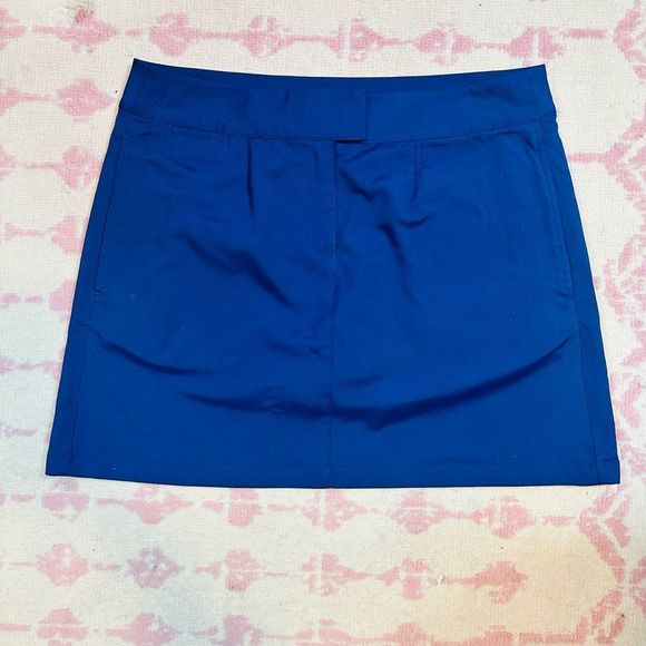 Puma Dark Blue Life Style Athletic Golf Skirt Size 8 - Picture 10 of 10